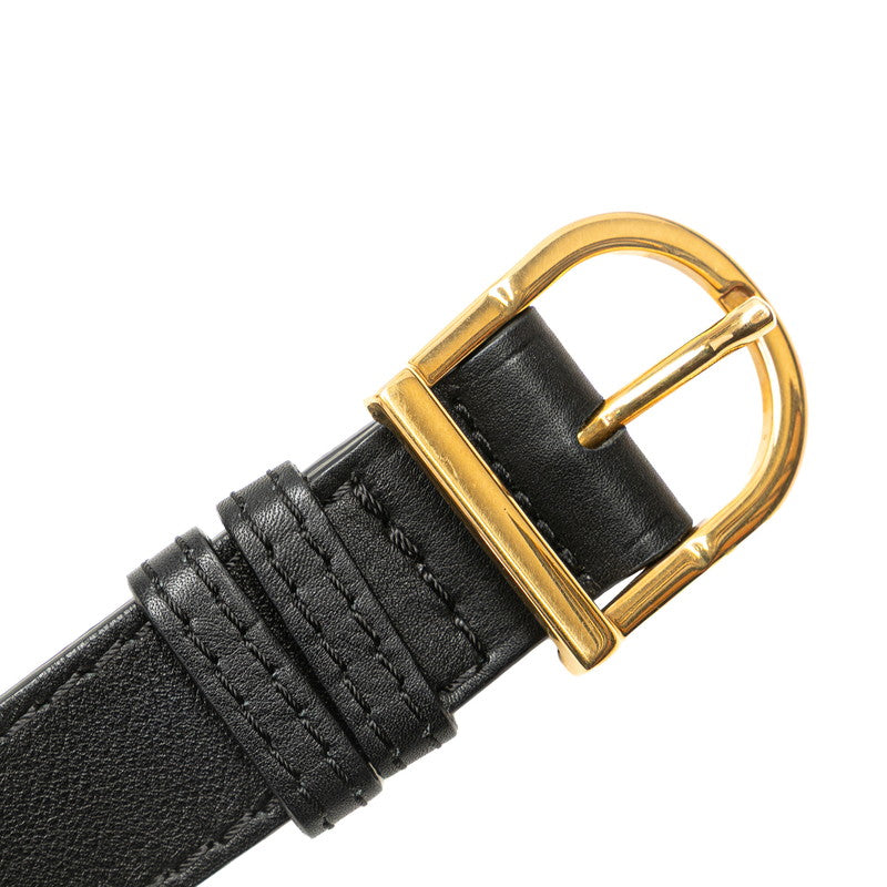 Burberry Nova Check Canvas Leather Waist Bag