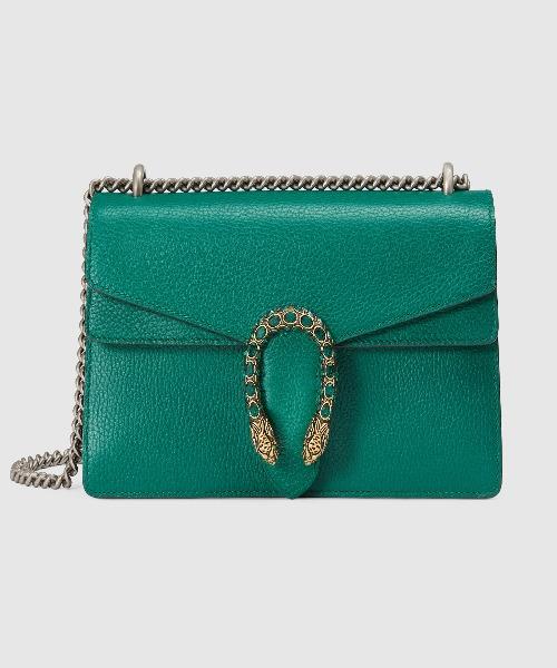 Gucci Monogram Chain Leather Crossbody