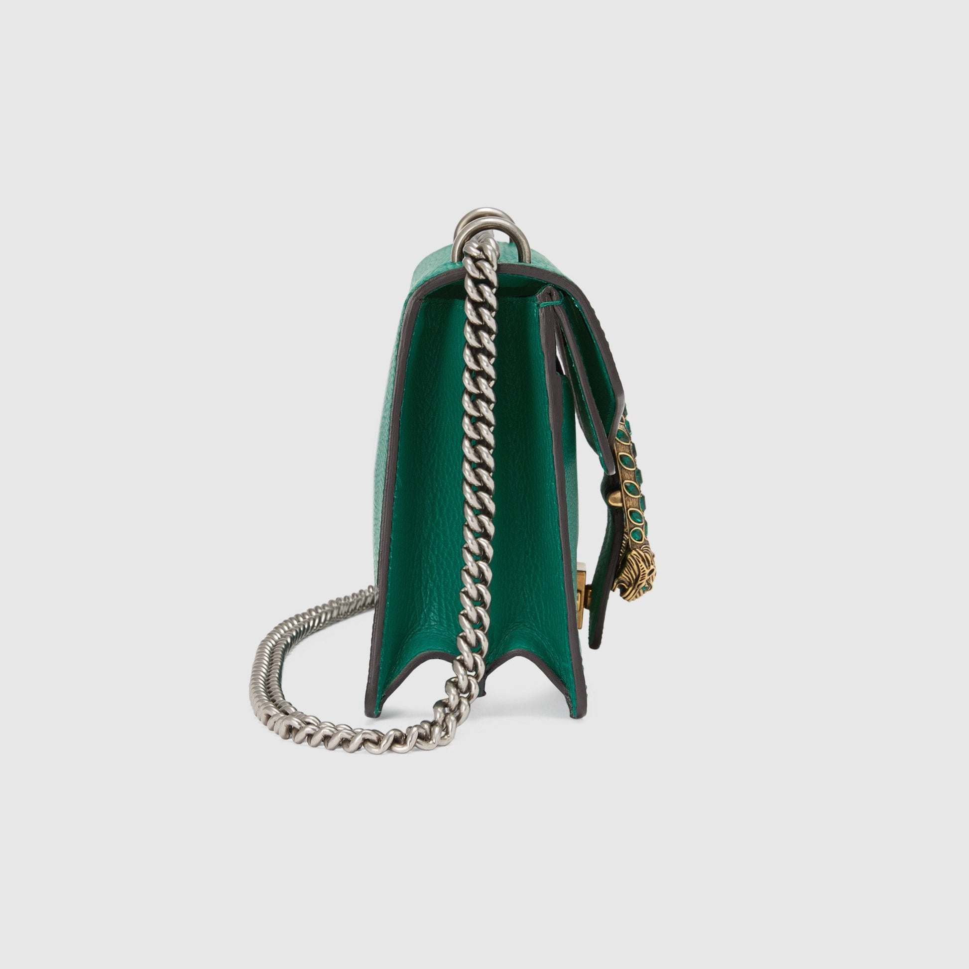 Gucci Monogram Chain Leather Crossbody