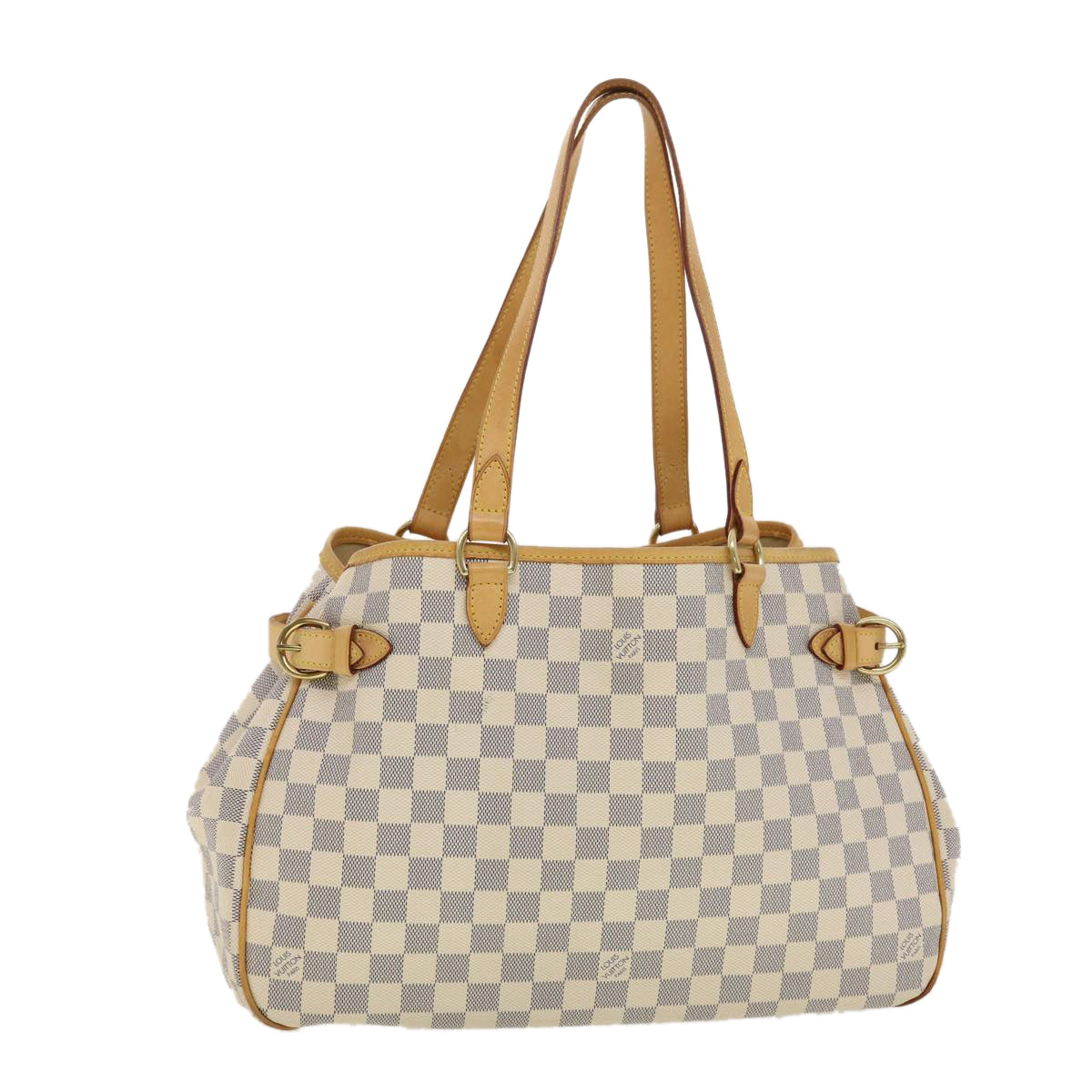 LOUIS VUITTON Damier Azur Batignolles Horizontal Tote Bag N48172 LV 40025