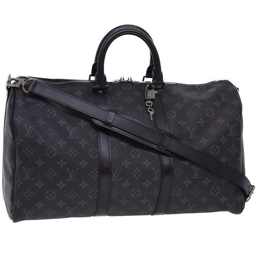 LOUIS VUITTON Eclipse Keepall Bandouliere 45 Boston Bag M43278 LV 40033A