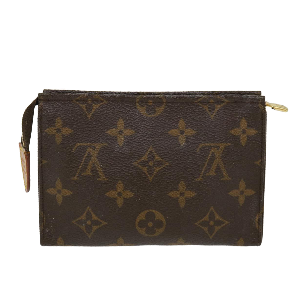 LOUIS VUITTON Monogram Poche Toilette 15 Pouch M47546 LV 40237