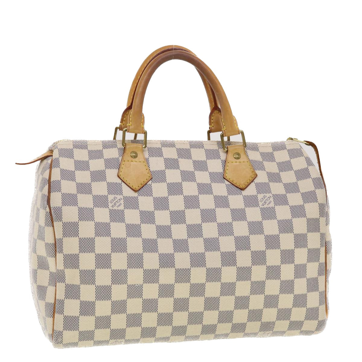 LOUIS VUITTON Damier Azur 30 Hand Bag N41533 LV 40313
