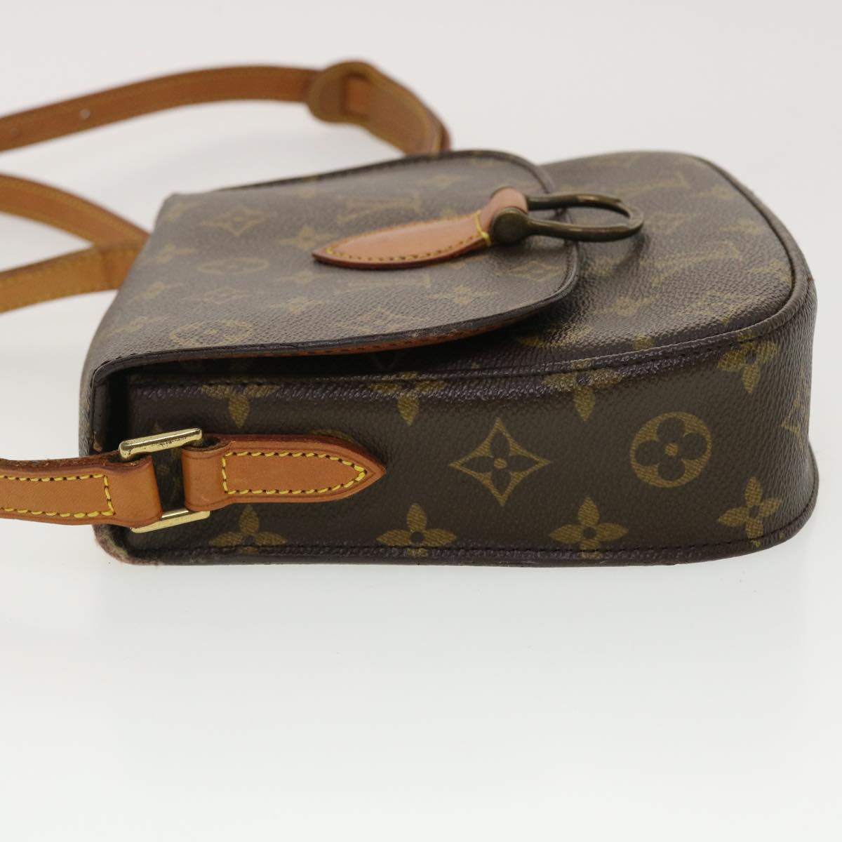 LOUIS VUITTON Monogram Saint Cloud MM Shoulder Bag M51243 LV 40402