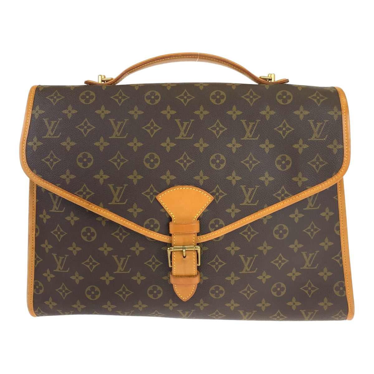 LOUIS VUITTON Business bag M51120 PVC Brown Business Bag 2way Crossbody Shoulder Bag Unisex Monogram Beverly MM mens