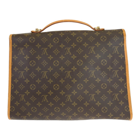 LOUIS VUITTON Business bag M51120 PVC Brown Business Bag 2way Crossbody Shoulder Bag Unisex Monogram Beverly MM mens