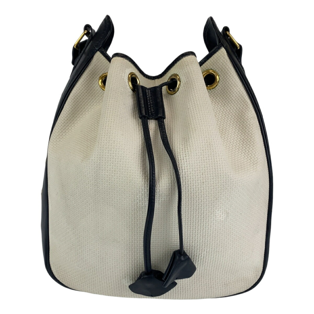 Saint Laurent YSL PVC/Leather Shoulder Bag