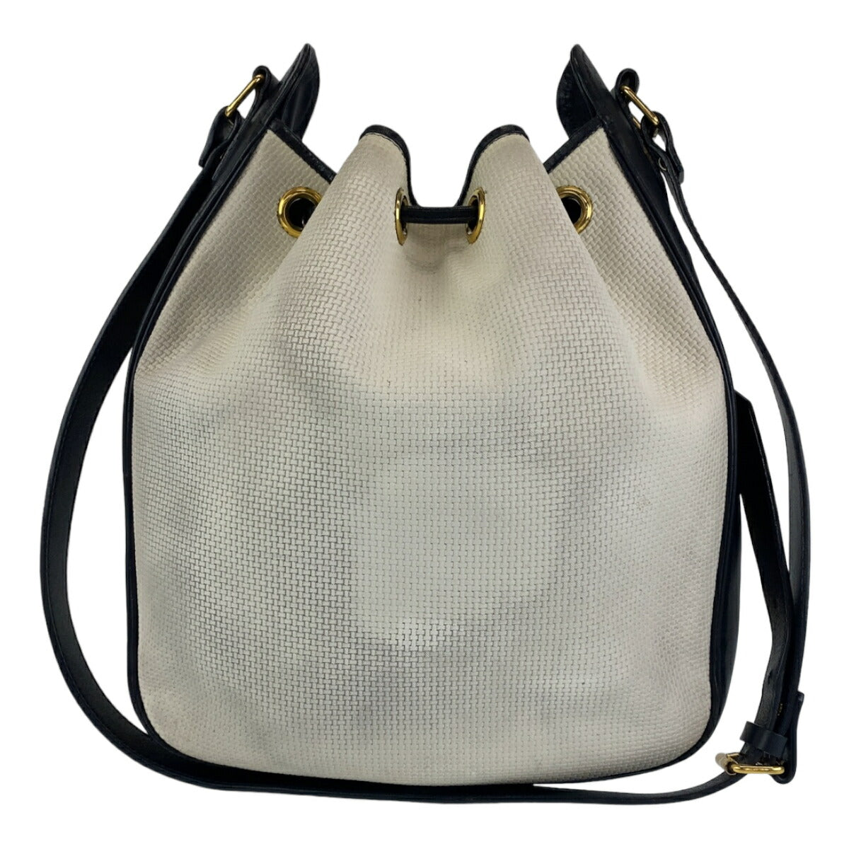Saint Laurent YSL PVC/Leather Shoulder Bag