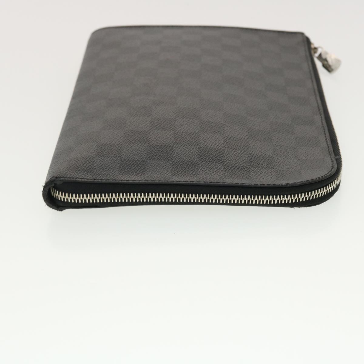 LOUIS VUITTON Damier Graphite Pochette Jules PM Clutch Bag N60113 LV 40471