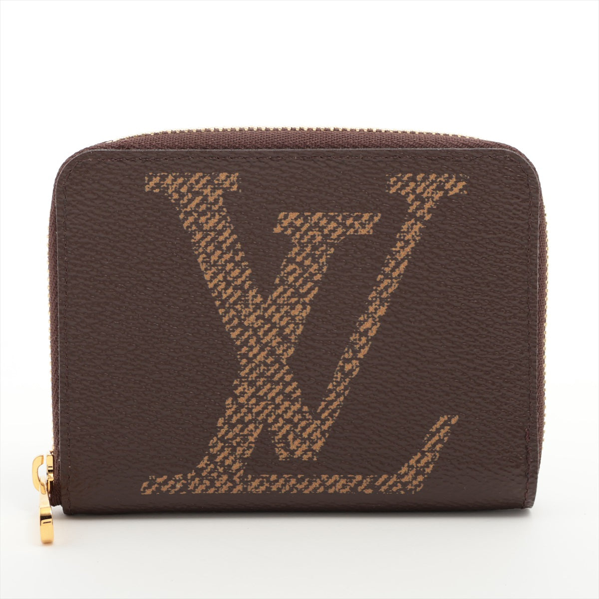 Louis Vuitton Monogram Giant Reversee Zippy Coin M69354 Brown x Black Coin Power