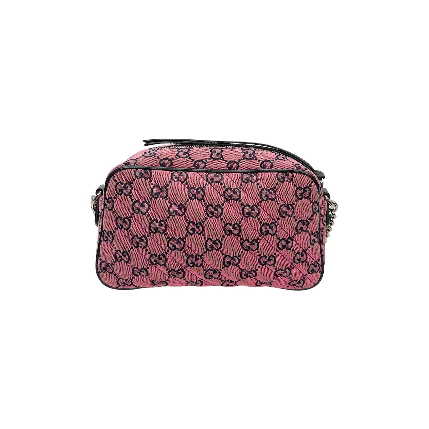 Gucci Monogram Leather Canvas Crossbody