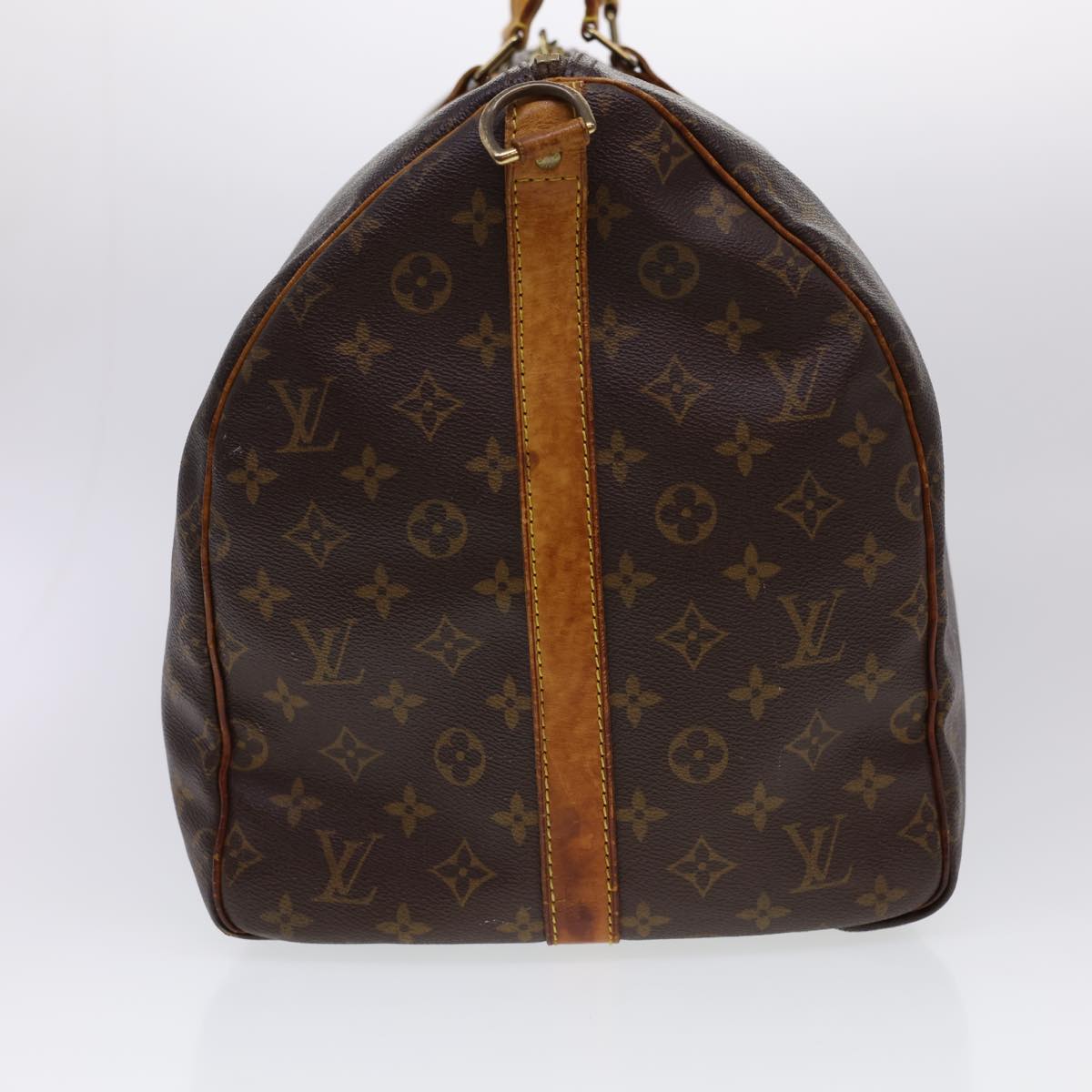 LOUIS VUITTON Monogram Keepall Bandouliere 55 Boston Bag M41414 LV 40712