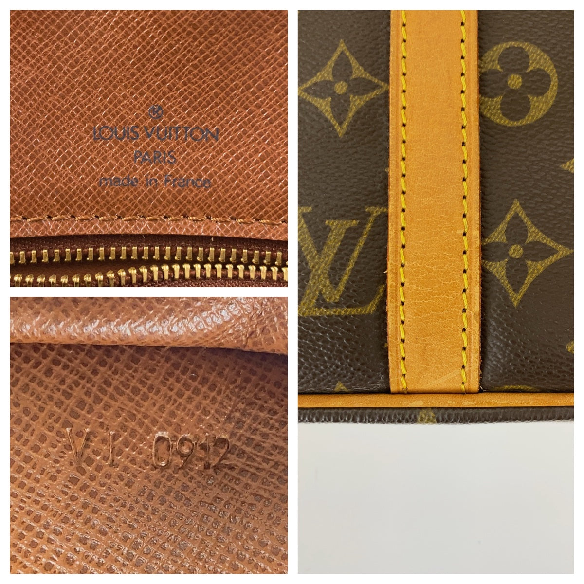 LOUIS VUITTON Business bag M53361 PVC, Leather Brown Beige Gold Metal Business bag, briefcase, A4 storage Monogram Porte Documan Voyagej mens