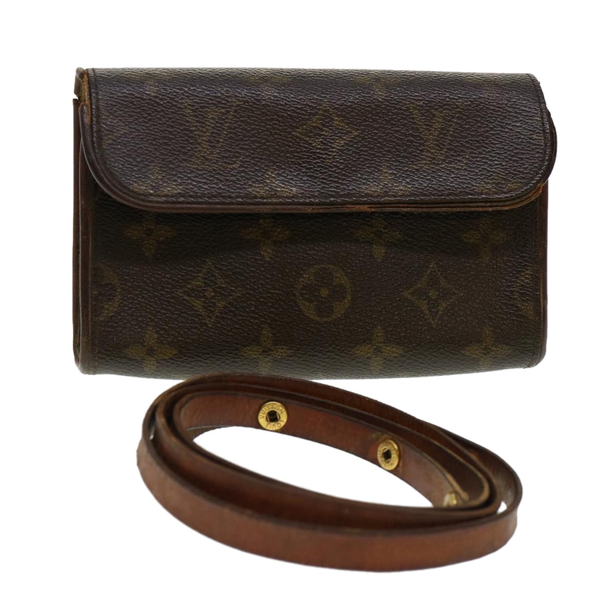 LOUIS VUITTON Monogram Pochette Florentine Waist bag M51855 LV 40765