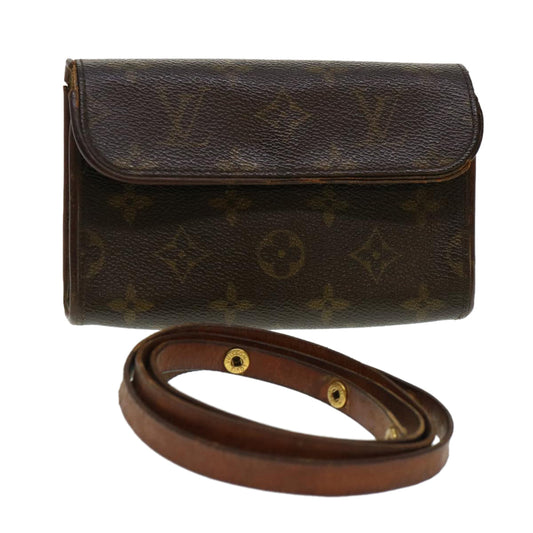 LOUIS VUITTON Monogram Pochette Florentine Waist bag M51855 LV 40765