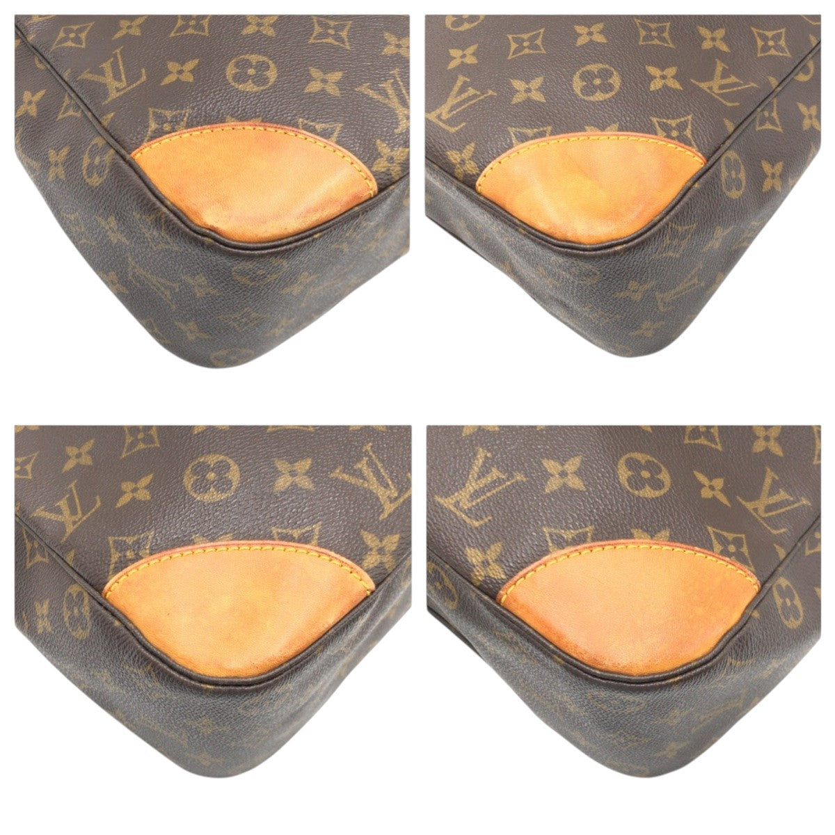 LOUIS VUITTON Shoulder Bag PVC Brown Monogram Boulogne Women