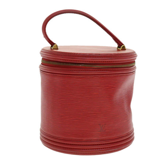 LOUIS VUITTON Epi Cannes Hand Bag Red M48037 LV Auth 40859