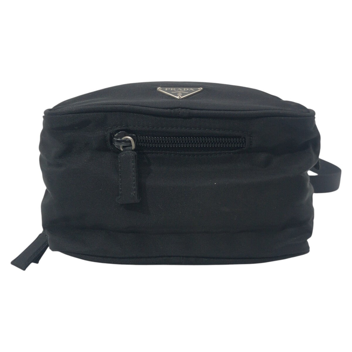 PRADA Shoulder Bag Nylon black Test Triangular logo - Style 2