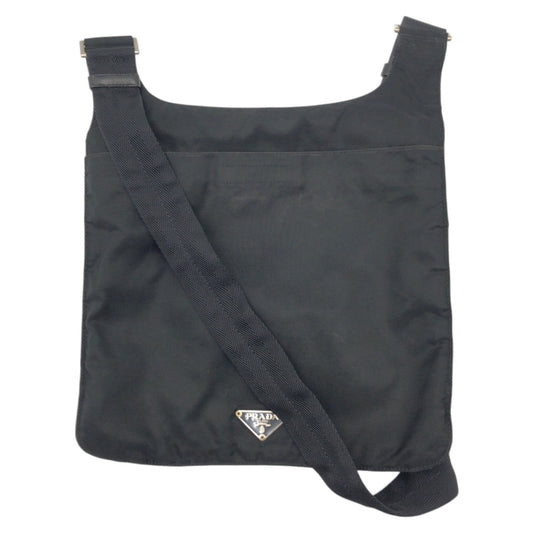 PRADA Shoulder Bag Nylon Black black Shoulder Bag Sacoche Unisex Test Triangular logo mens