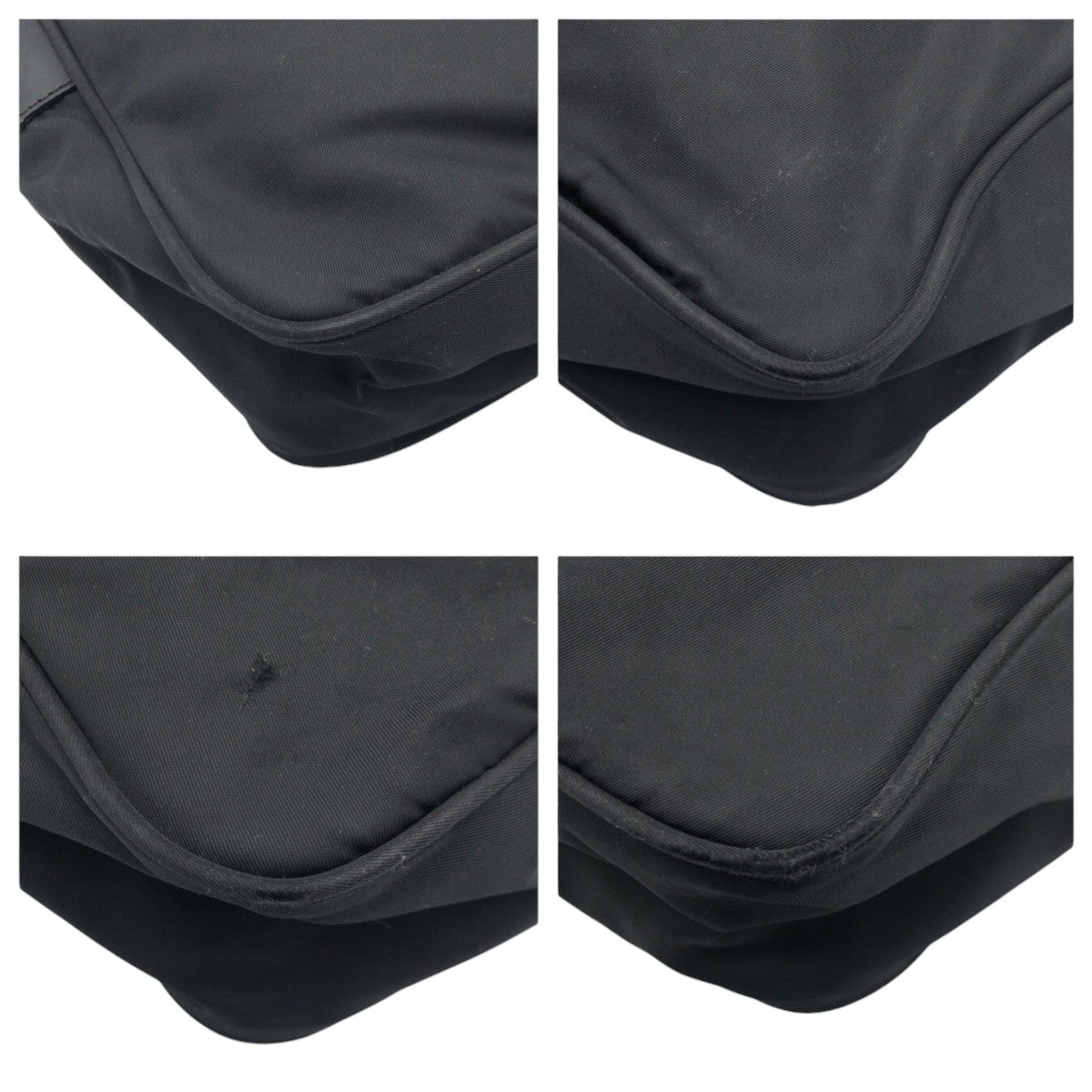 PRADA Shoulder Bag Nylon Black black Shoulder Bag Messenger Bag Unisex Test Triangular logo mens