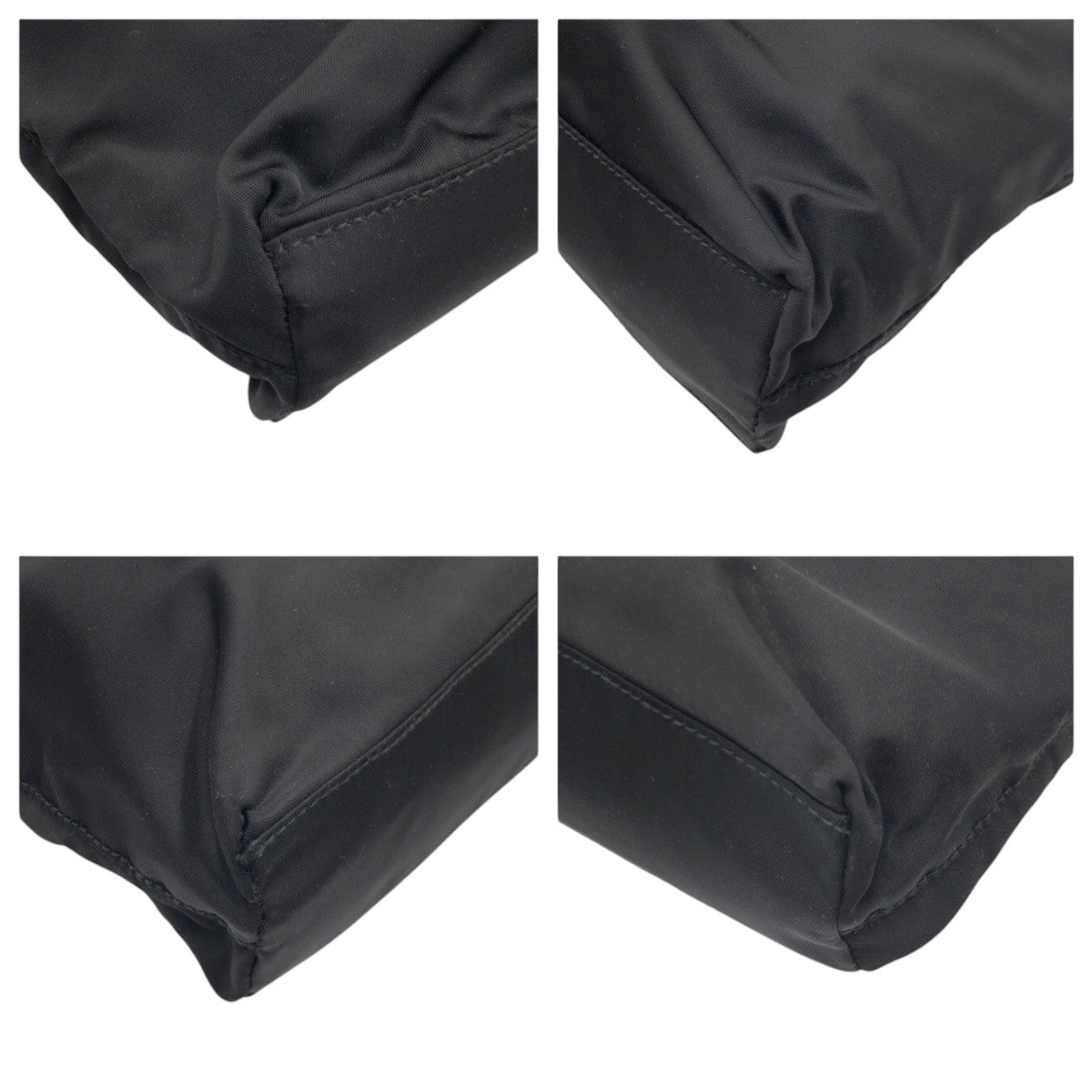 Prada Nylon Tessuto Triangle Logo 2way Bag