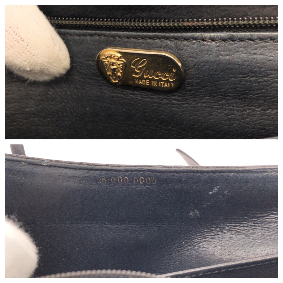 Gucci Lizard Old Gucci Interlocking Handbag 26 06 0006