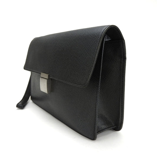 LOUIS VUITTON business bag M30782 Taiga black Selenga mens
