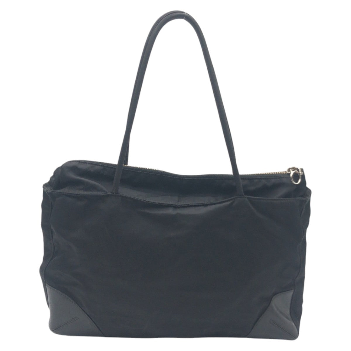 PRADA Tote Bag Nylon Black black Tote Bag Shoulder Bag Handbag Unisex Test Triangular logo Women