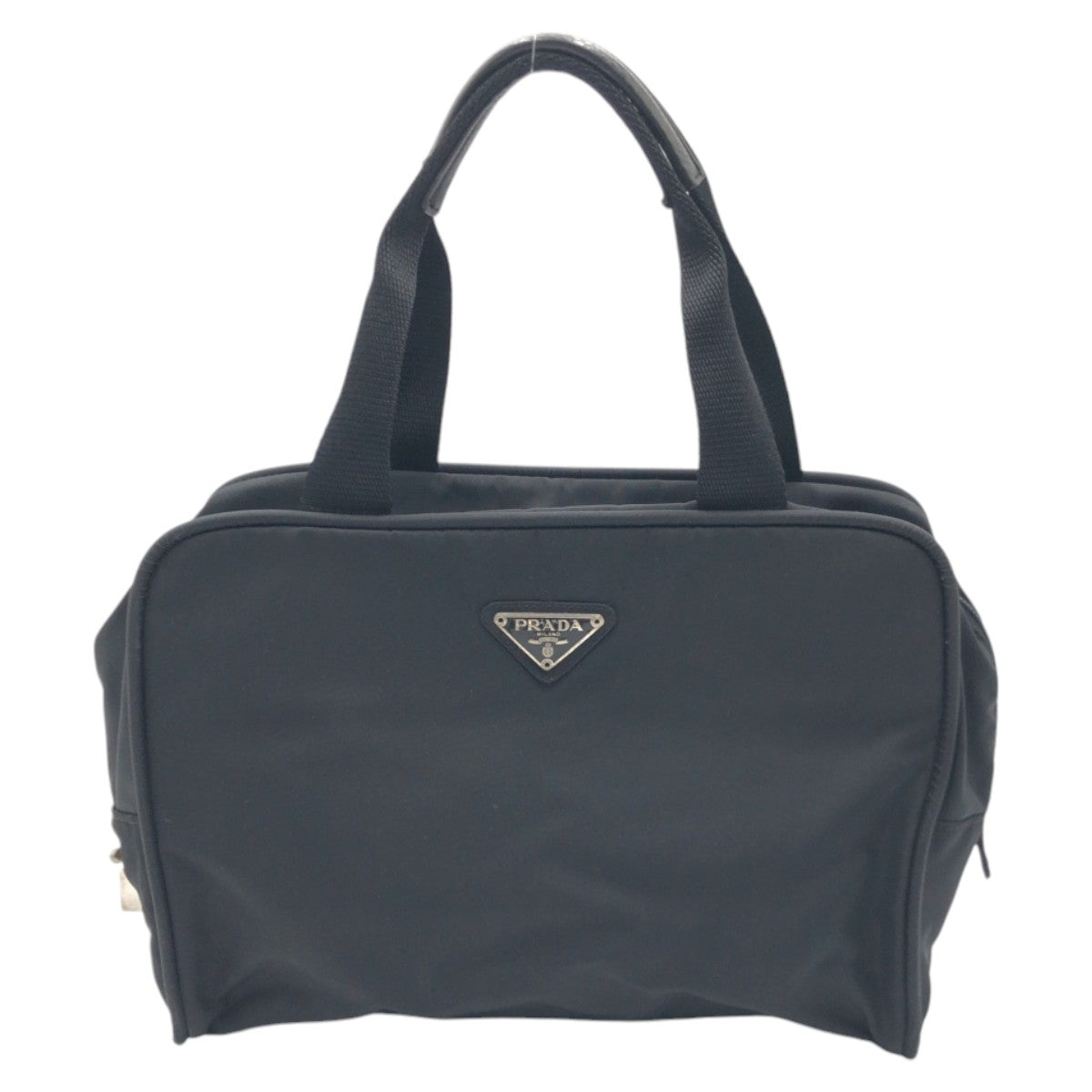 PRADA Handbag Nylon Black black Test Triangular logo Women