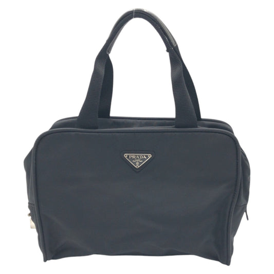 PRADA Handbag Nylon Black black Test Triangular logo Women