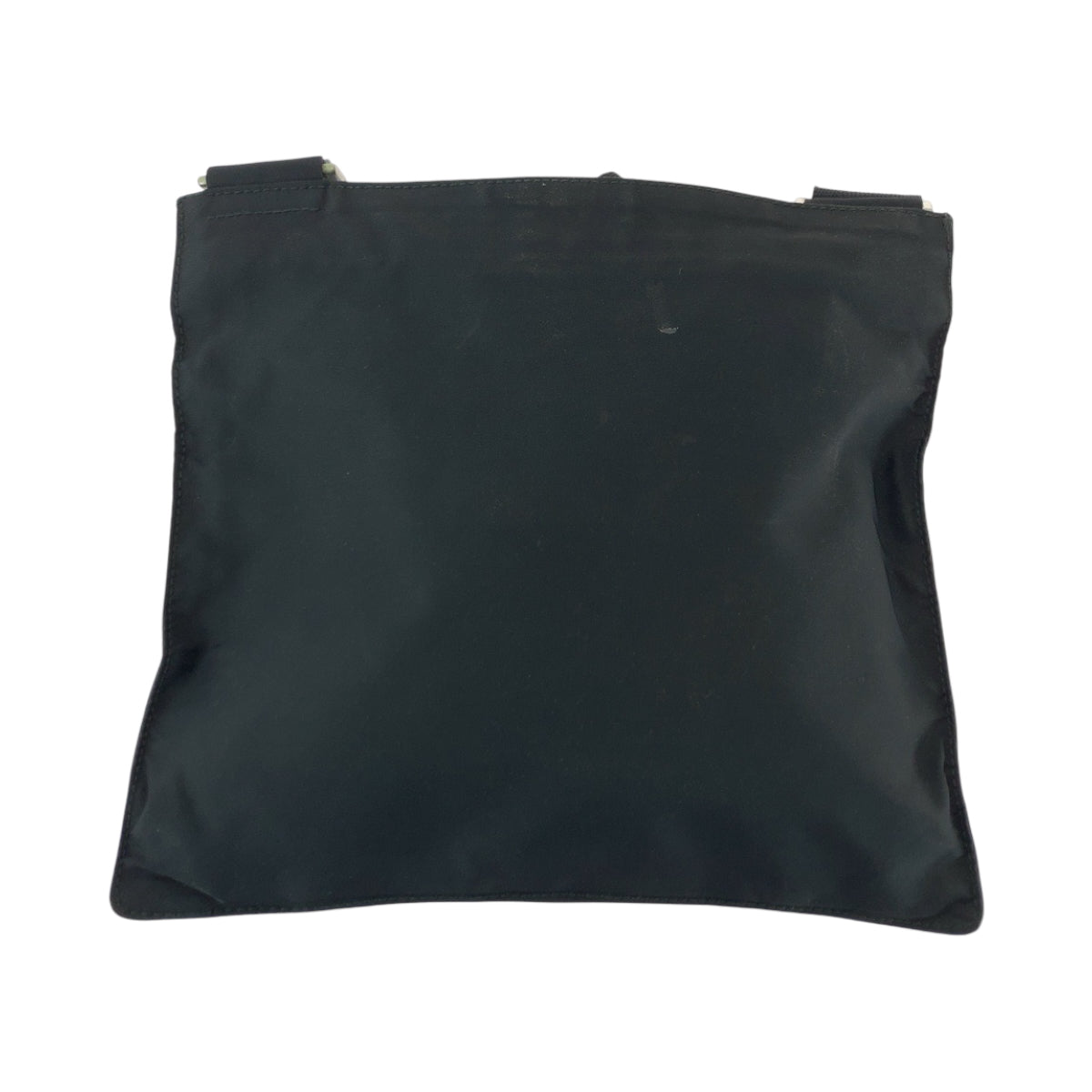PRADA Shoulder Bag Nylon Black SilverMetal Shoulder Bag Sacoche Test Triangle With logo Women - Style 2