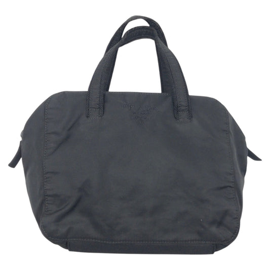 PRADA Handbag Nylon Black black Test Logo embroidery Women
