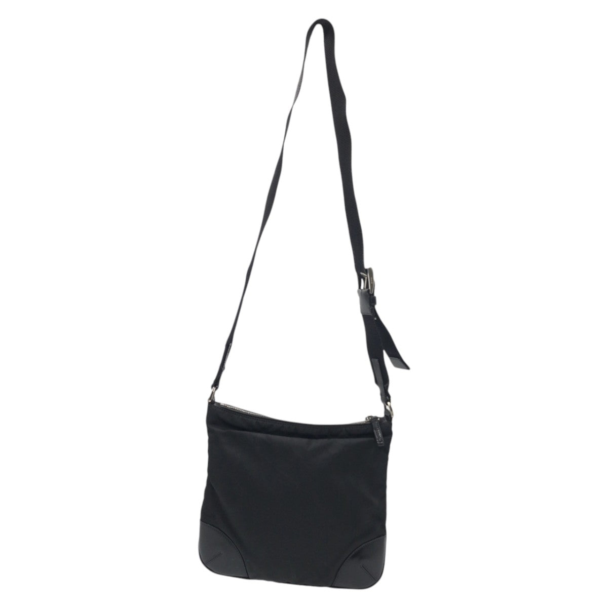 PRADA Shoulder Bag Nylon Black black Shoulder Bag Messenger Bag Unisex Test Triangular logo mens - Style 3