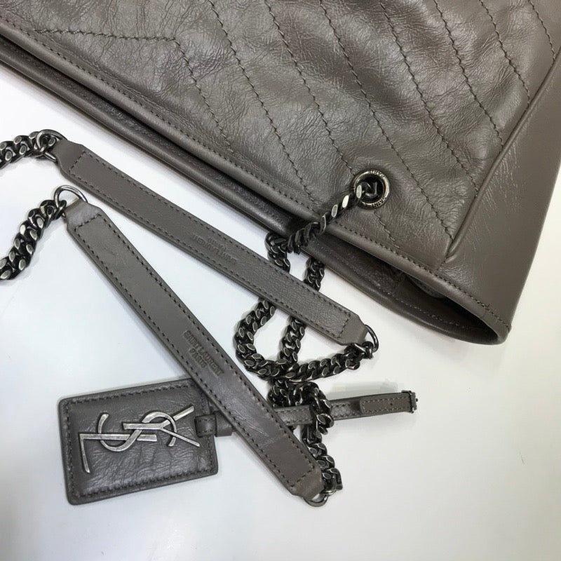 Yves Saint Laurent Niki Shopping Bag Dark Beige