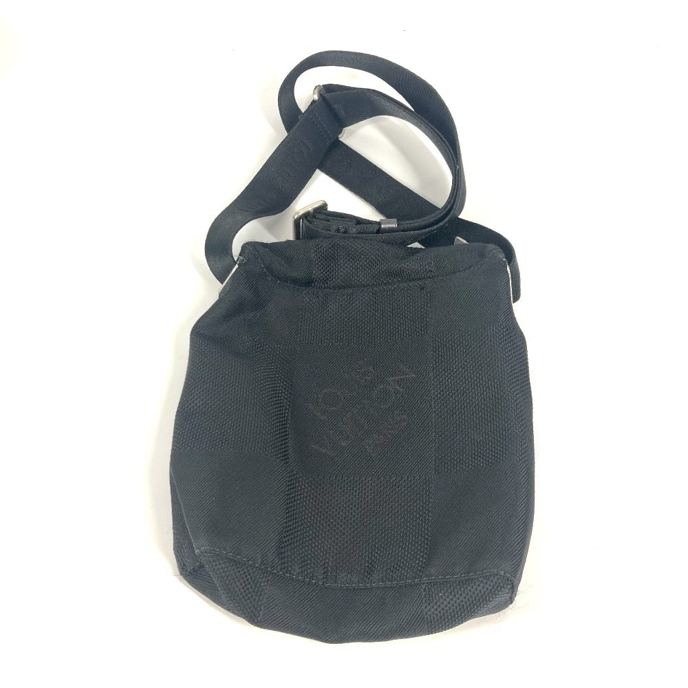 LOUIS VUITTON Shoulder Bag Damier Jean Canvas black Damier Jean Sitadan NM
