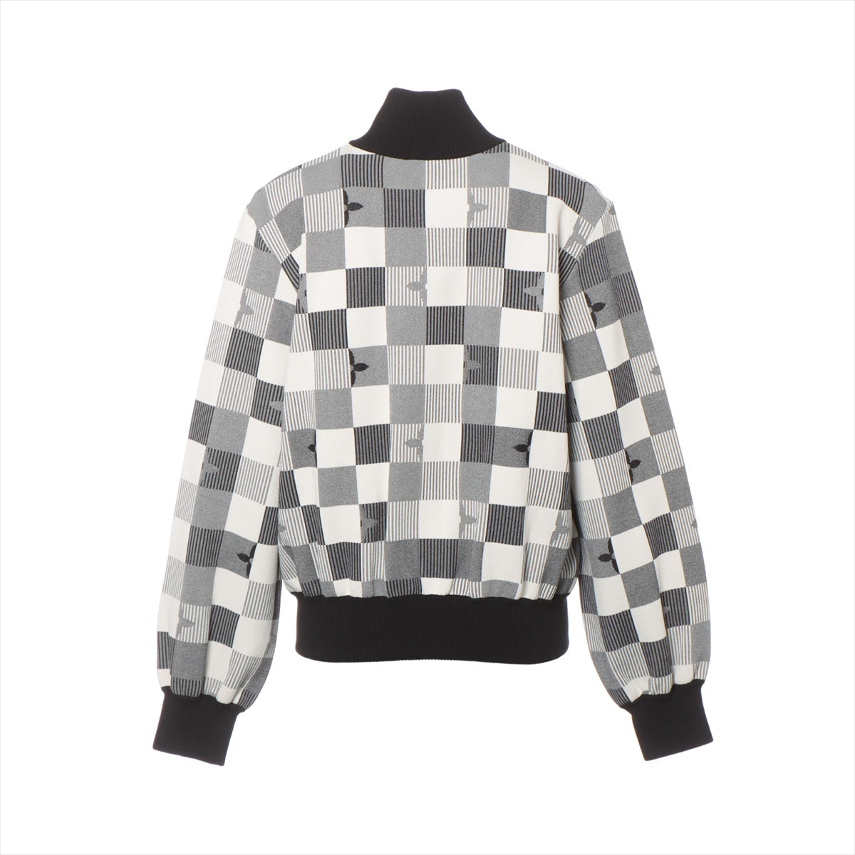 Louis Vuitton 23SS Lon x Nylon Jacket XL Grey x White Monogram Damier RW231W