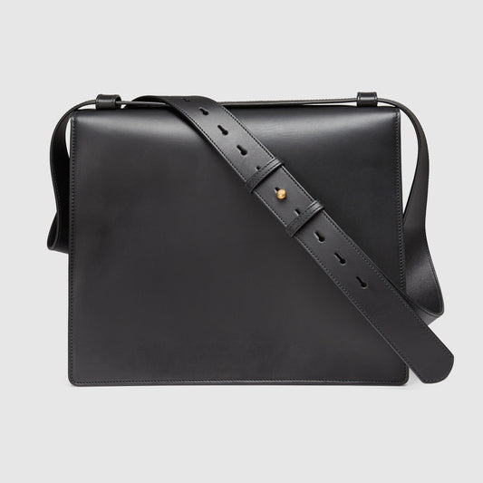 Gucci Monogram Leather Canvas Crossbody