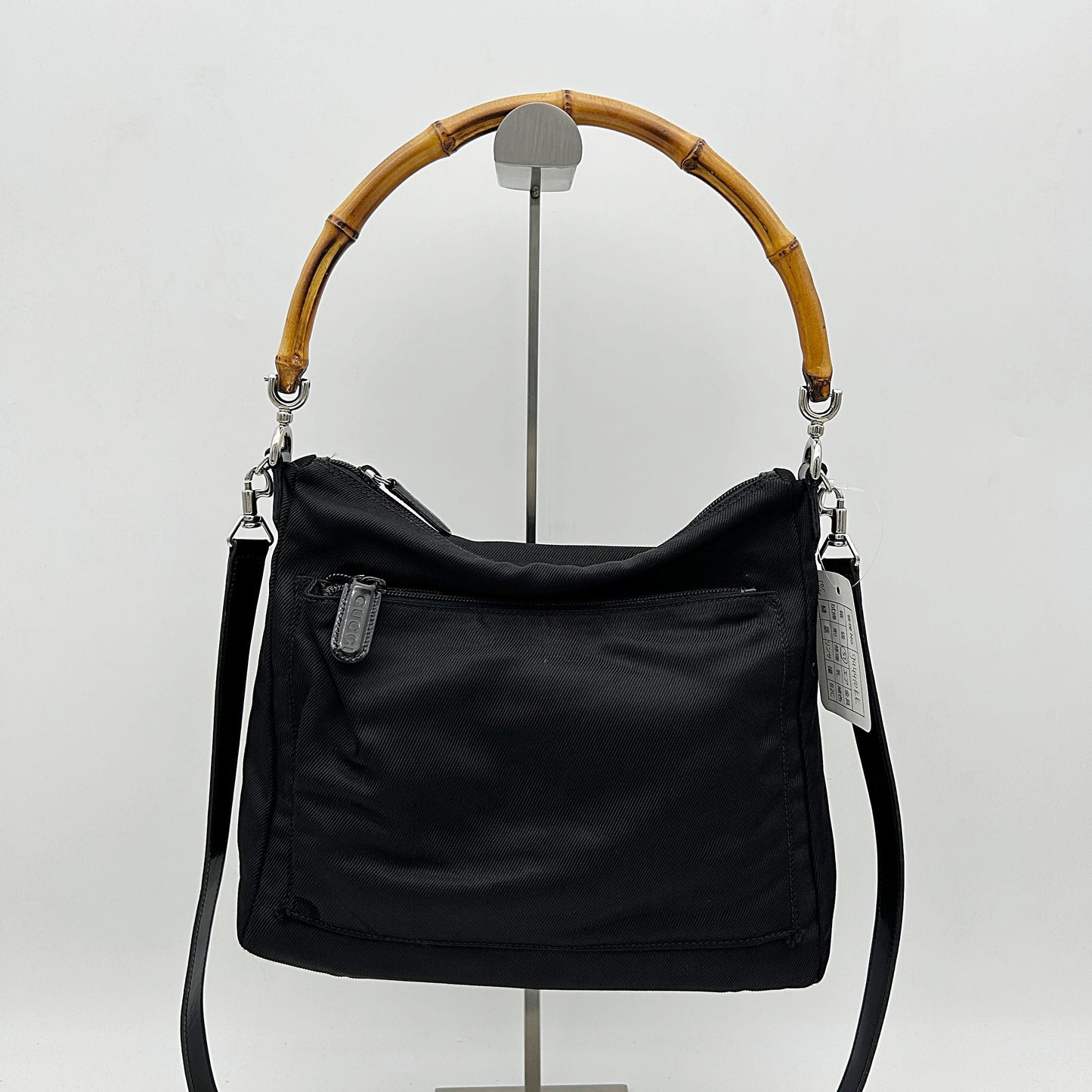 Gucci Bamboo Nylon One Shoulder Bag gu4410kk