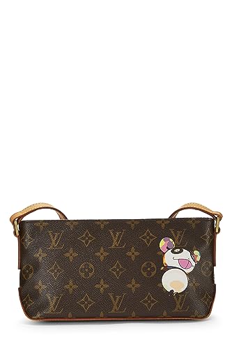 Louis Vuitton, Takashi Murakami x Louis Vuitton Monogram Canvas Panda Trotteur, Brown