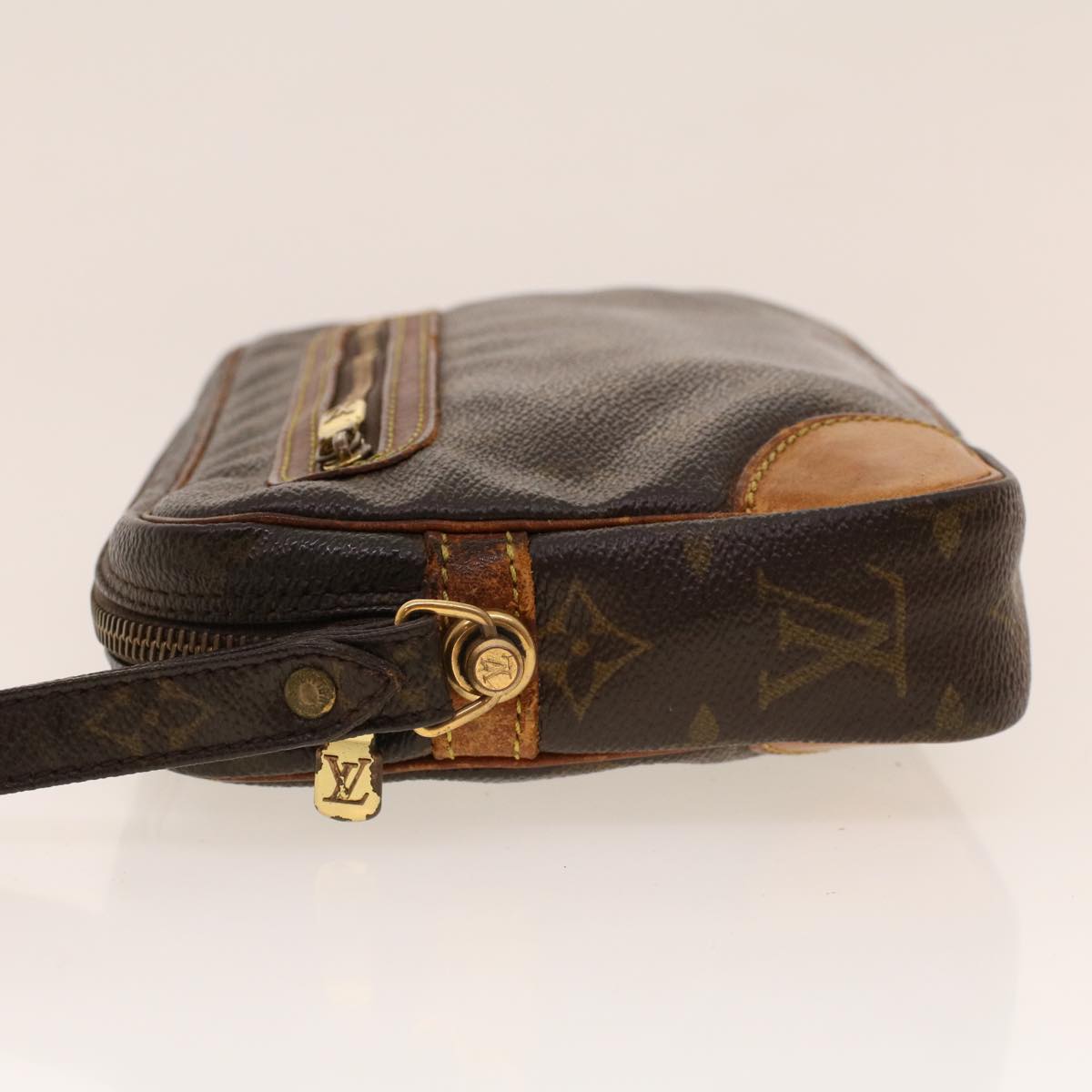 LOUIS VUITTON Monogram Marly Dragonne GM Clutch Bag M51825 LV Auth 42074