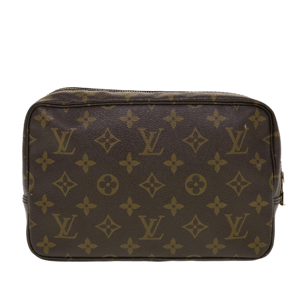 LOUIS VUITTON Monogram Trousse Toilette 23 Clutch Bag M47524 LV Auth 42256
