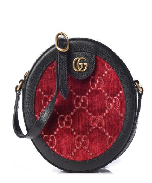 Gucci Monogram Leather Mini Crossbody