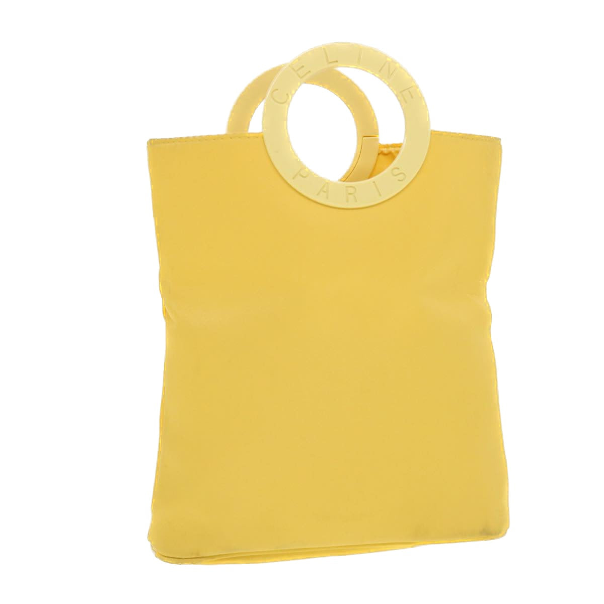 Luxury CELINE Hand Bag Nylon Yellow 42583