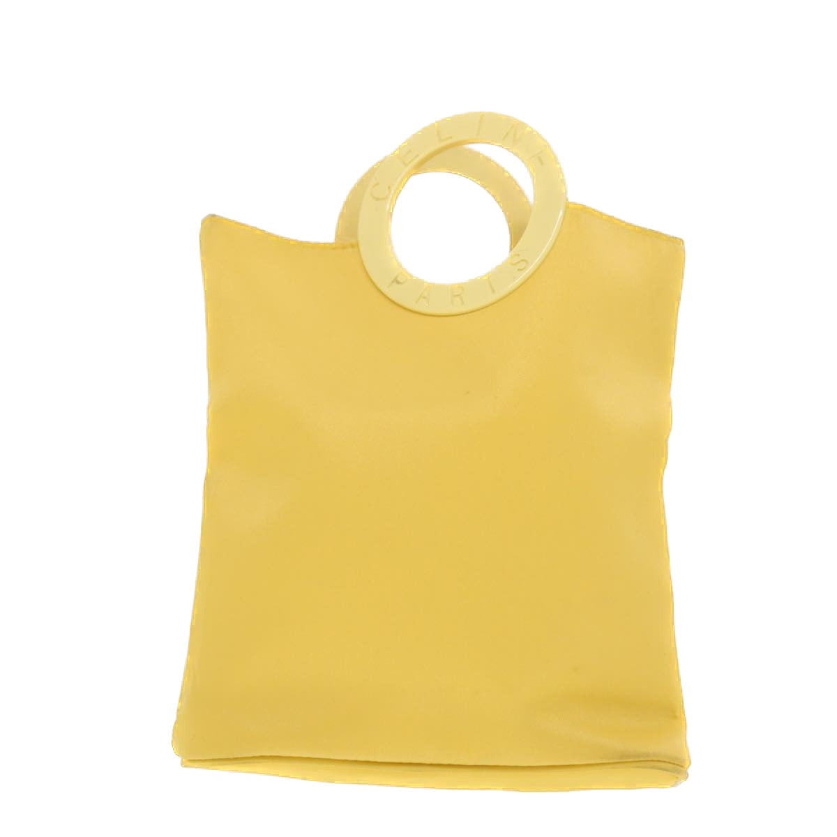 Luxury CELINE Hand Bag Nylon Yellow 42583