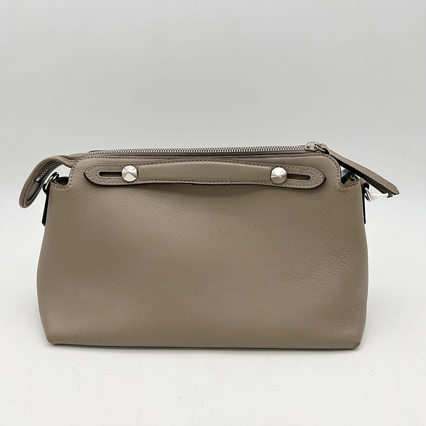 FENDI Vitello Dolce Medium By The Way Boston Bag Tortora LA3427