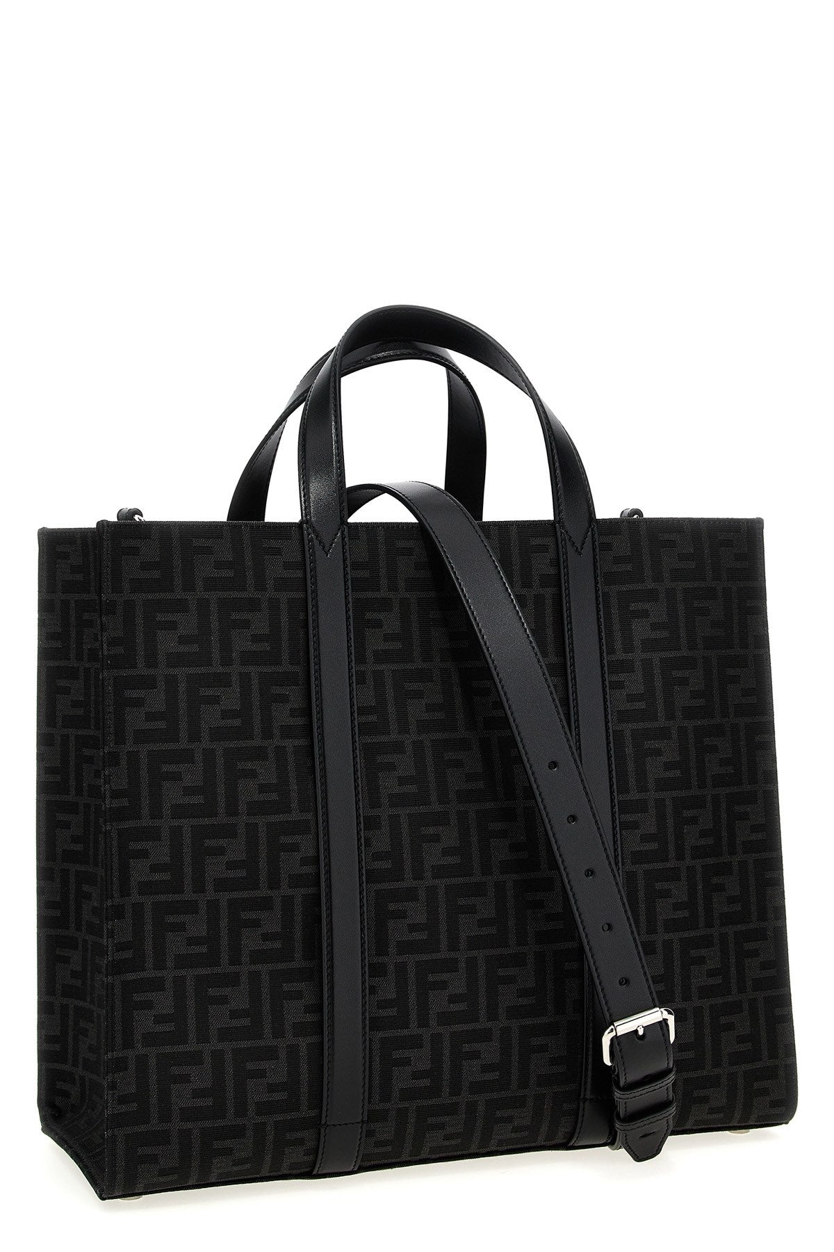 Fendi Men Ff Jacquard Shopper