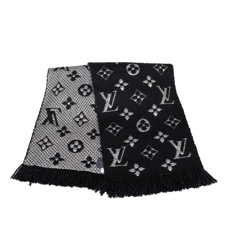 Louis vuitton M75833 Maffler Wool/Silk Noir Black