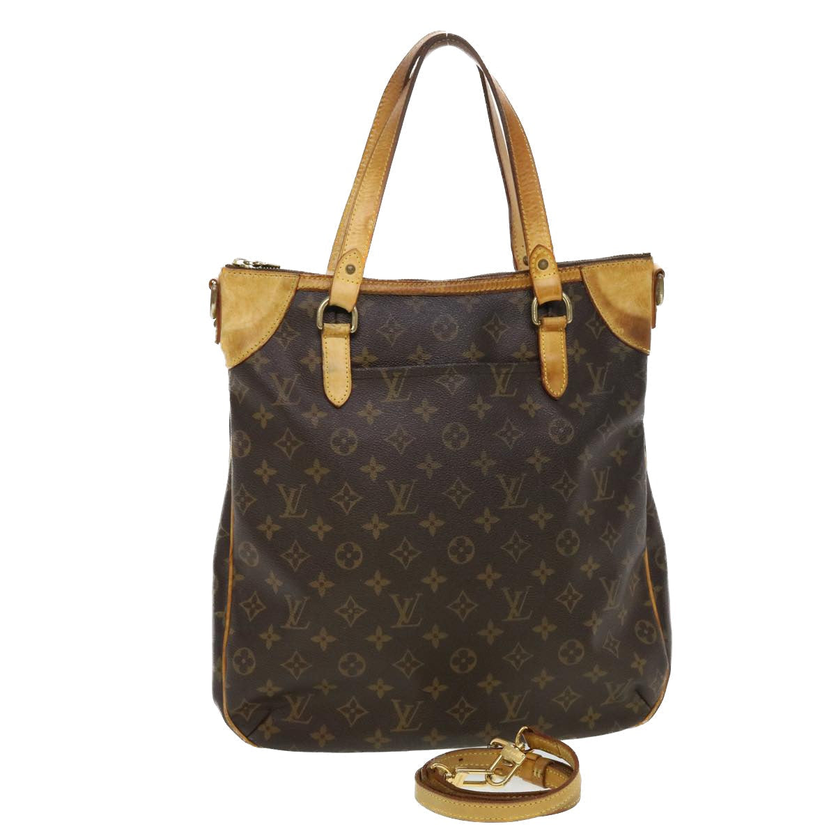 LOUIS VUITTON Monogram Odeon GM Shoulder Bag 2way M56388 LV 43826
