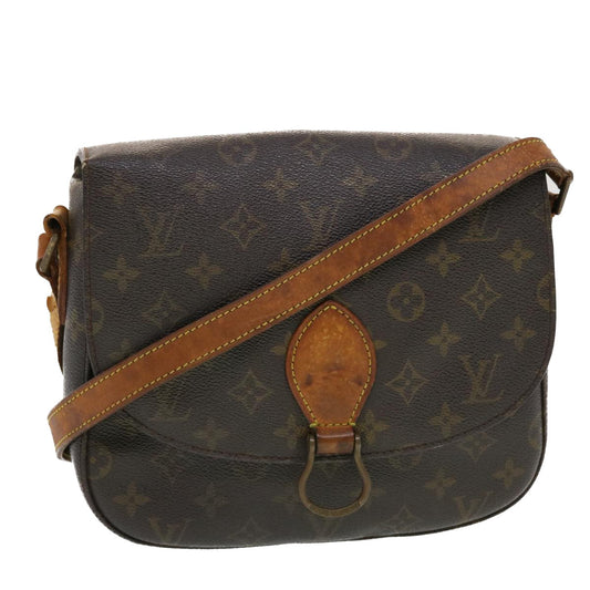 LOUIS VUITTON Monogram Saint Cloud GM Shoulder Bag M51242 LV 43957