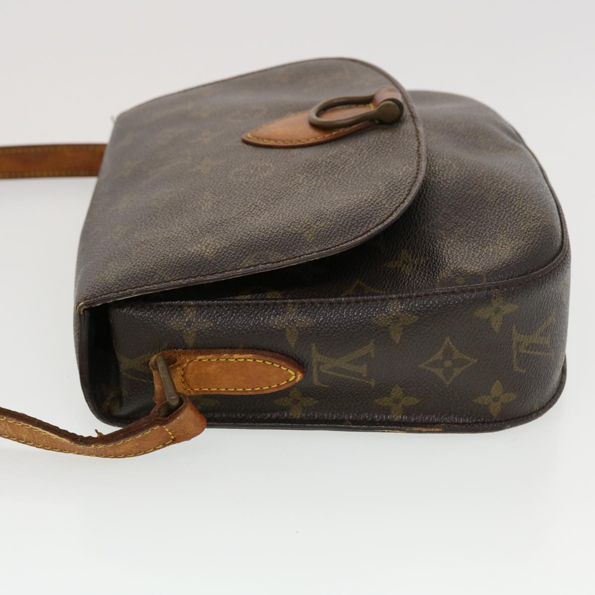 LOUIS VUITTON Monogram Saint Cloud GM Shoulder Bag M51242 LV 43957